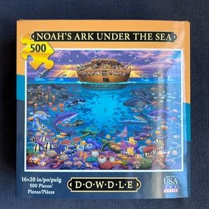 Dowdle puzzle 🧩 Noah’s ark under the sea. New in box, never used